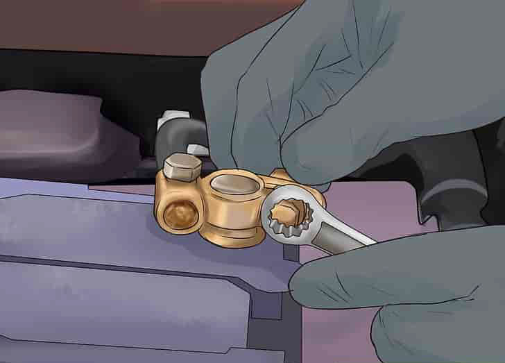 دستورالعمل پیاده و سوار کردن باطری از روی خودرو ، فروش انواع باطری خودرو